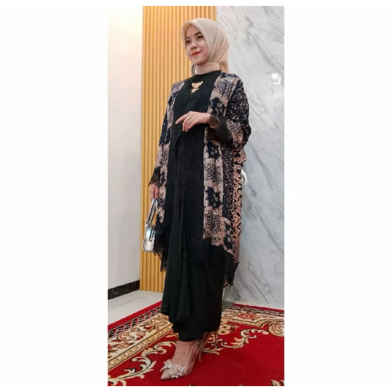 GAMIS OUTER LIVIA VISCOSE SEMI SUTRA MEWAH