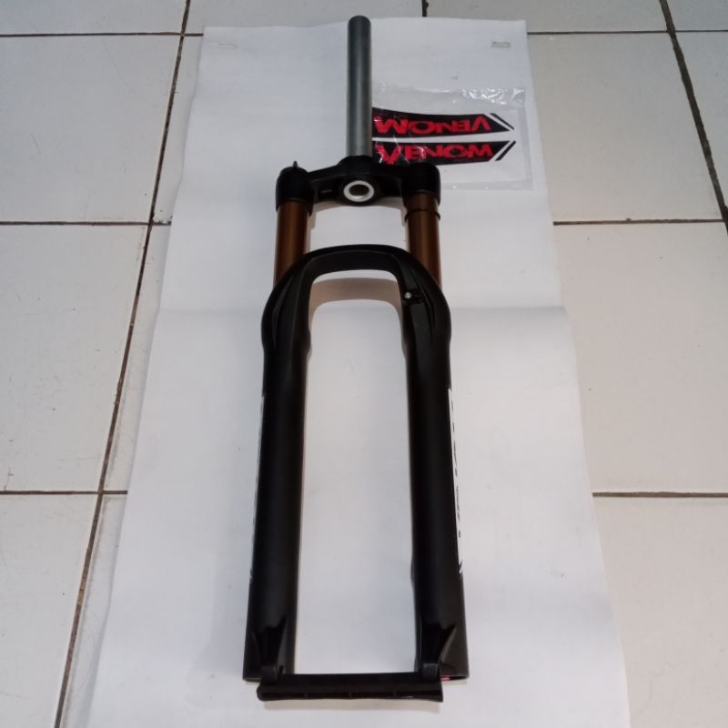 Fork Venom Air Sepeda MTB 27.5 T140 Disck Brake