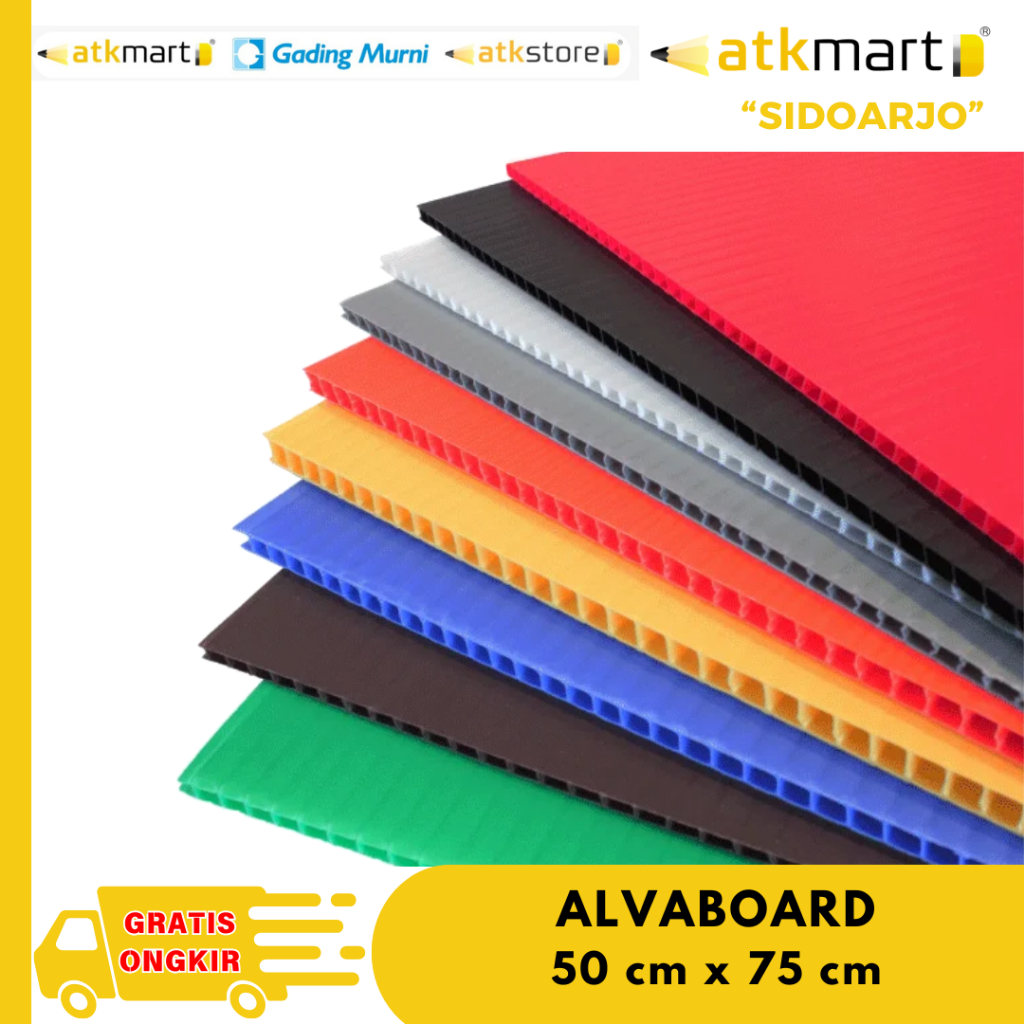 

ALVABOARD 3 MM UKURAN 50 X 75 CM / IMPRABOARD