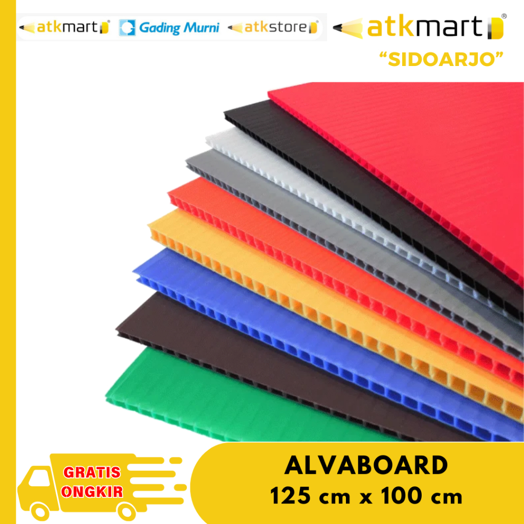 

ALVABOARD 3 MM UKURAN125 X100 CM / IMPRABOARD