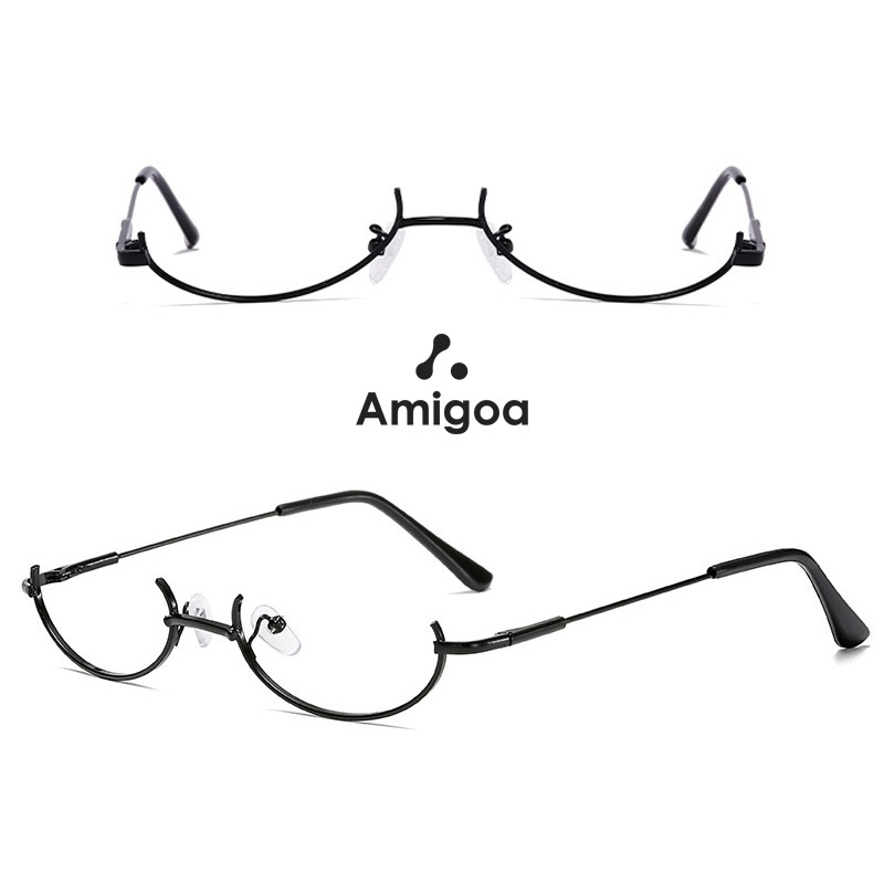 Kacamata Setengah Bingkai Netflix Dekoratif Wanita