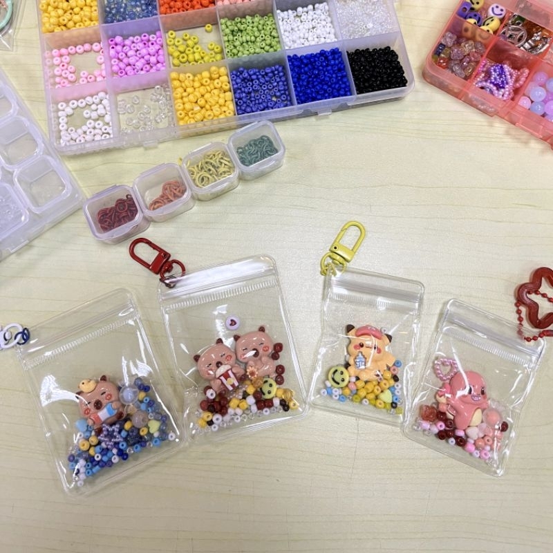 ganci sachet / ganci saset / ganci capybara / ganci pokemon / clay charm / ganci manik / capybara ke