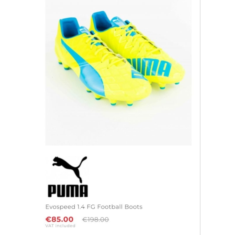 SEPATU BOLA PUMA ECO SPEED ORIGINAL