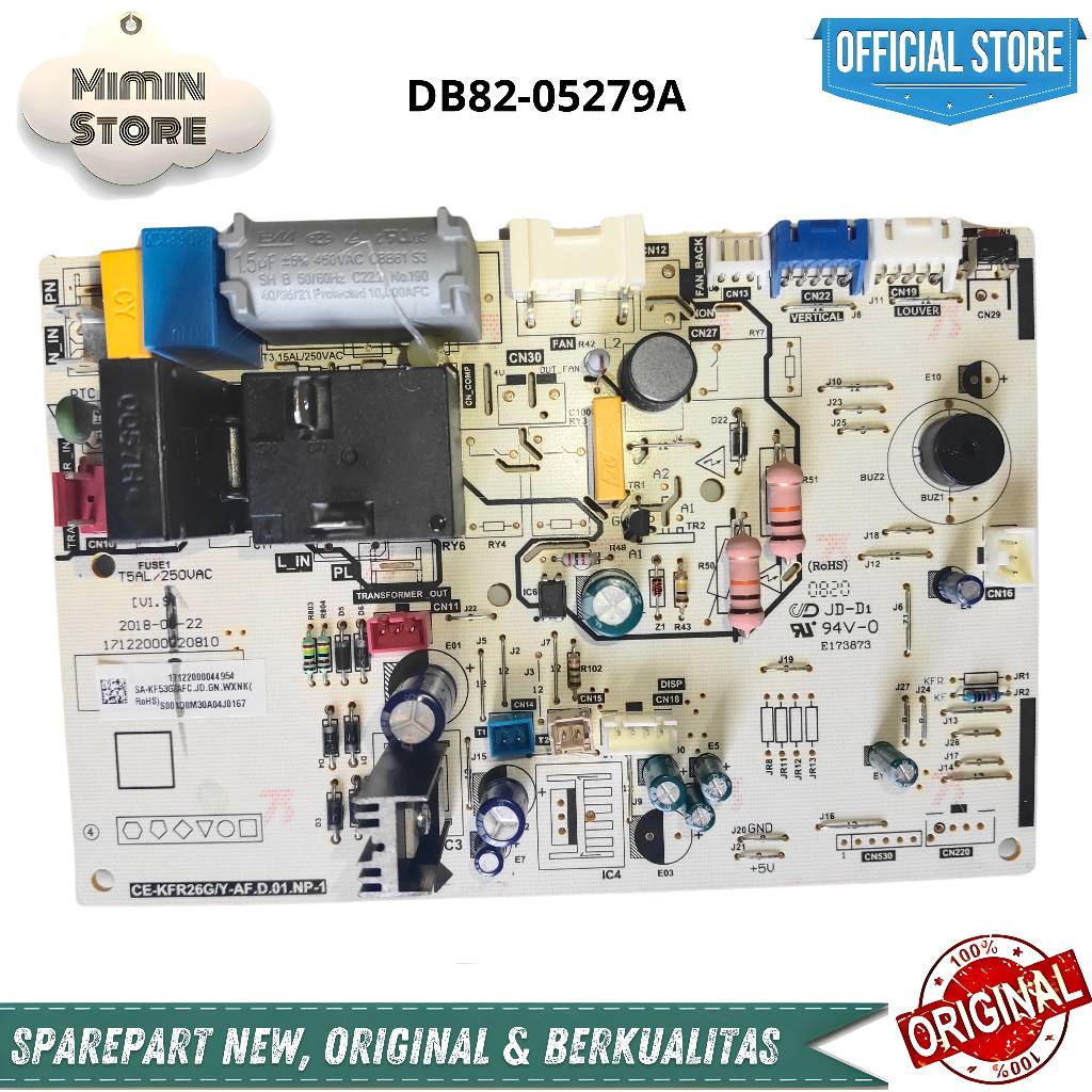 MODUL PCB AC SAMSUNG 2PK AR18TGHQASINSE