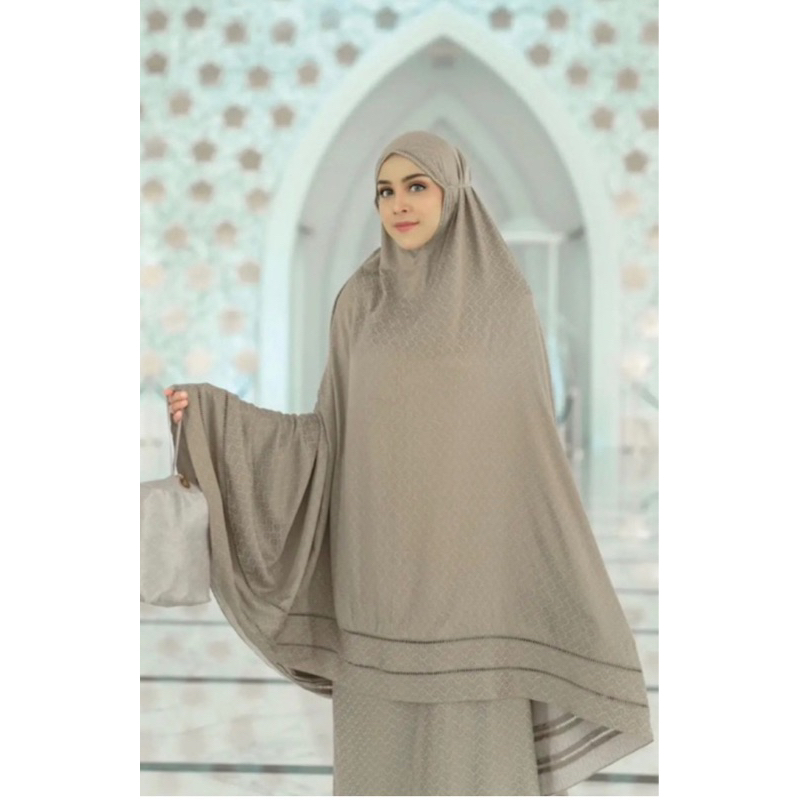 prayer robe as is tapis abstre medina black monogram al qasr casa taupe white cream latte buttonscar