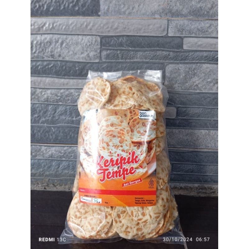 

Keripik Tempe Gurih Crispy 500gr Best Seller