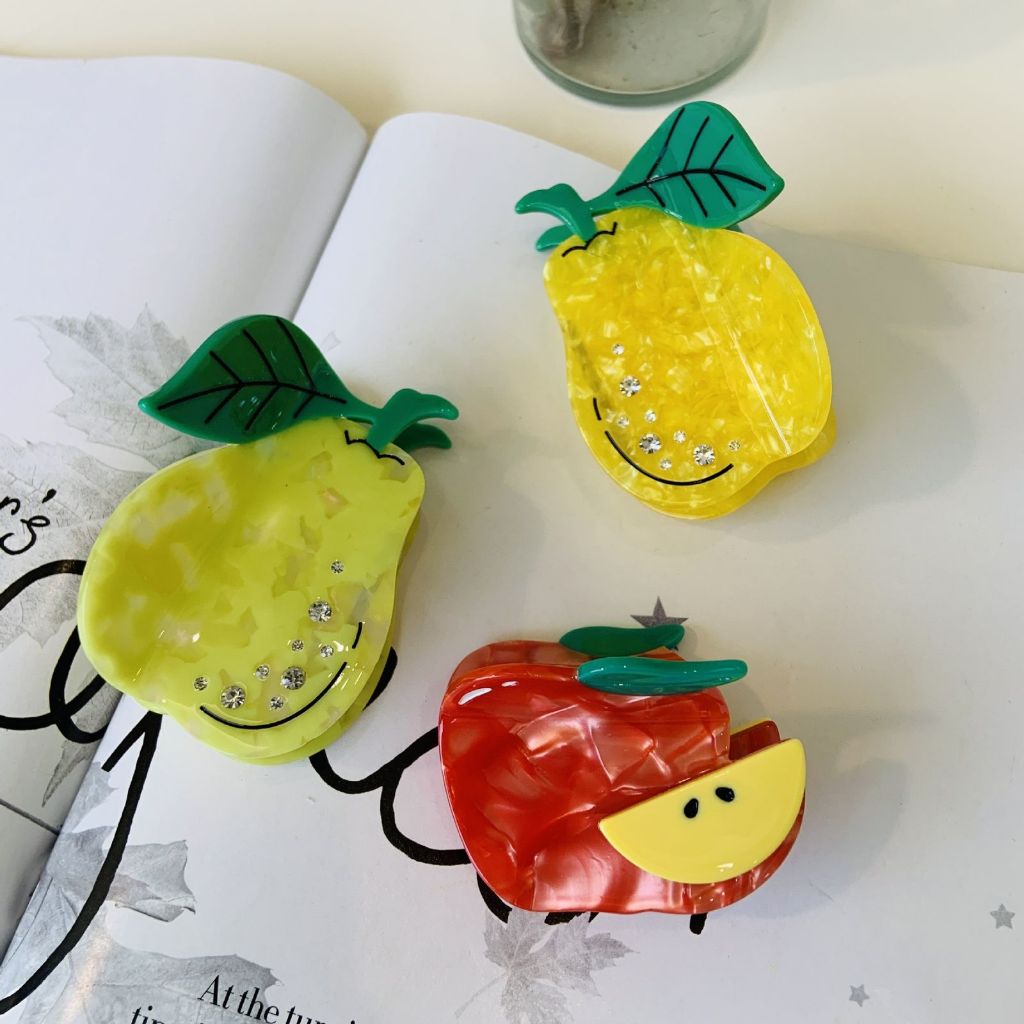 Fruit series hair claw / jepit rambut / hair clip / Hair claw / aksesoris rambut