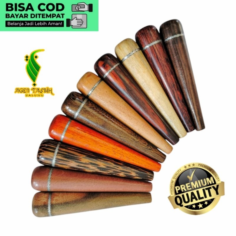 Once Piprok Polos Ukir timah 7cm Unik