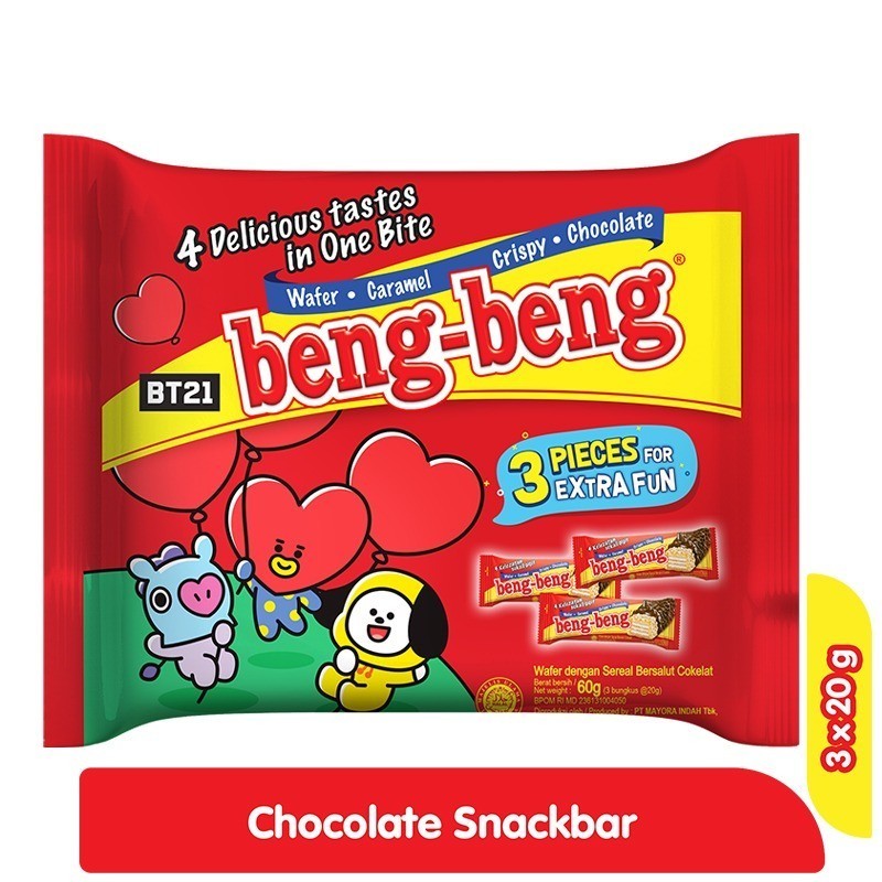 

BENG-BENG WAFER RICE CRISPY 3X20GR