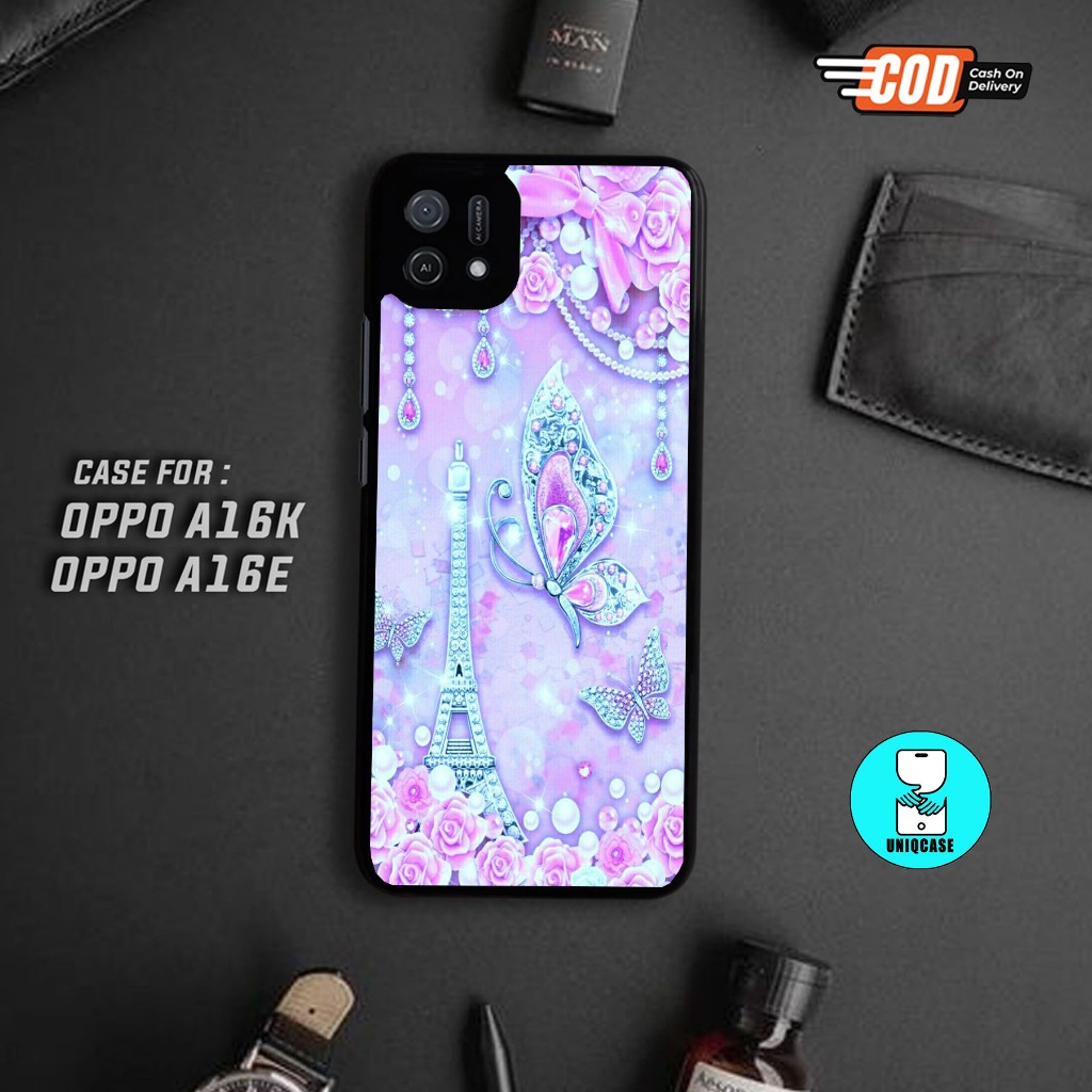 UNIQ CASE SOFTCASE GLOSSY (KACA KILAU) OPPO A16K / OPPO A16E dan ALL TYPE SMARTPHONE & ANDROID - Cas