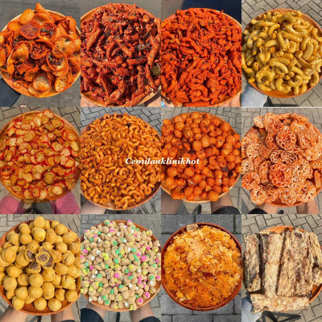 

Aneka Snack Kiloan Serba 10.000 Bebas Pilih / Camilan Makanan Ringan Murah 10 RIBU / Snack Kiloan serba pedas manis gurih asin