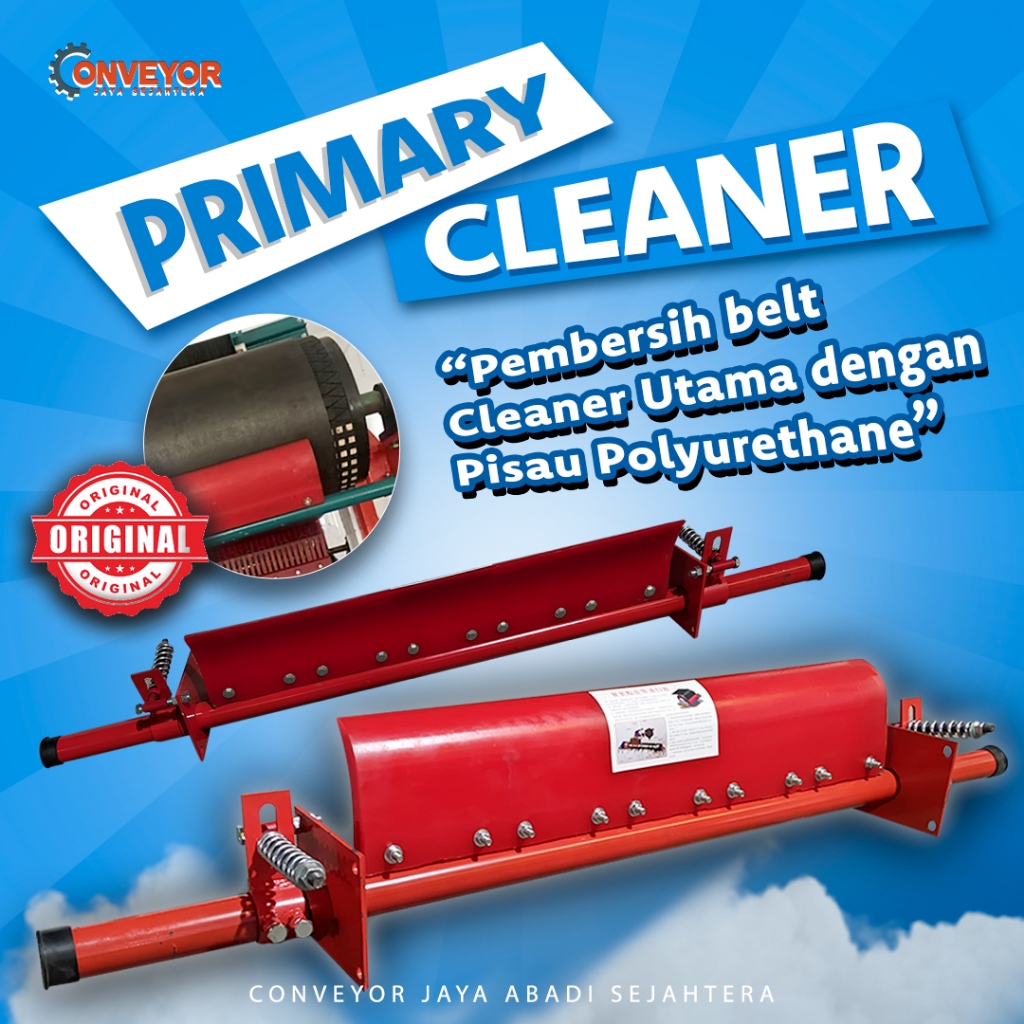 Conveyor Belt Cleaner Primary ( Pembersih Karet Belt Conveyor )