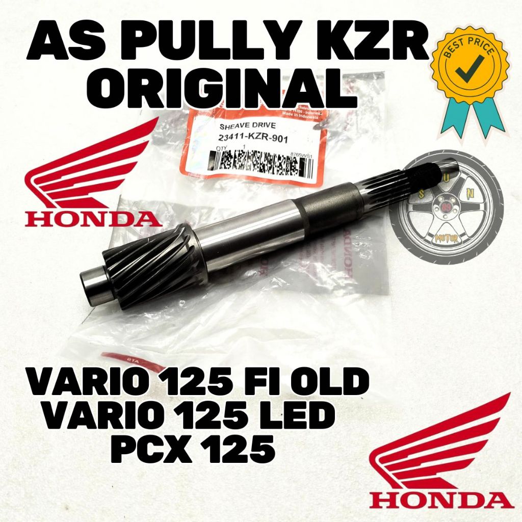 As Pully Honda Ori KZR VARIO 125 LED , VARIO 125 OLD , VARIO 150 LED Kualitas original Presisi tidak