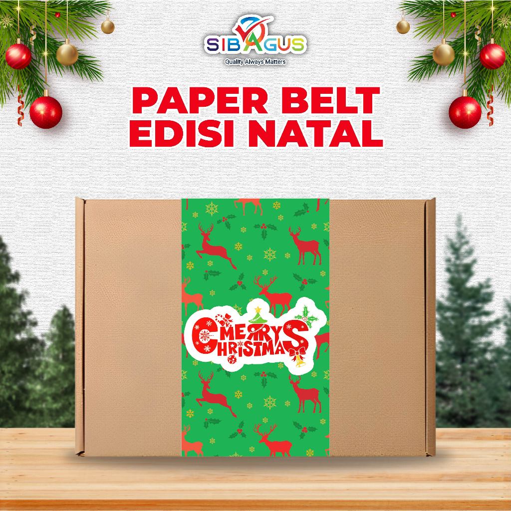

Sleeve Box Edisi Natal | Paper Belt Natal | Natal