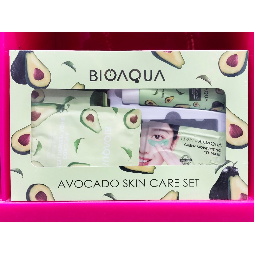 BIOAQUA Set - Paket Skincare Avocado | Paket Skincare Whitening