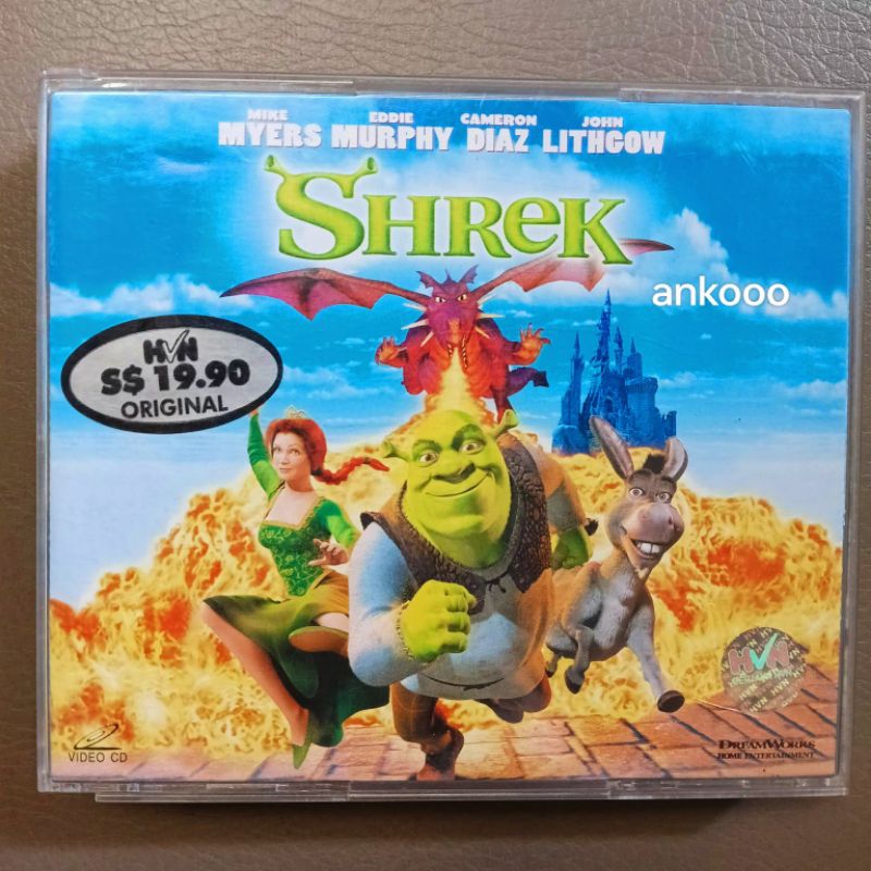 Kaset CD SHREK Original (English)