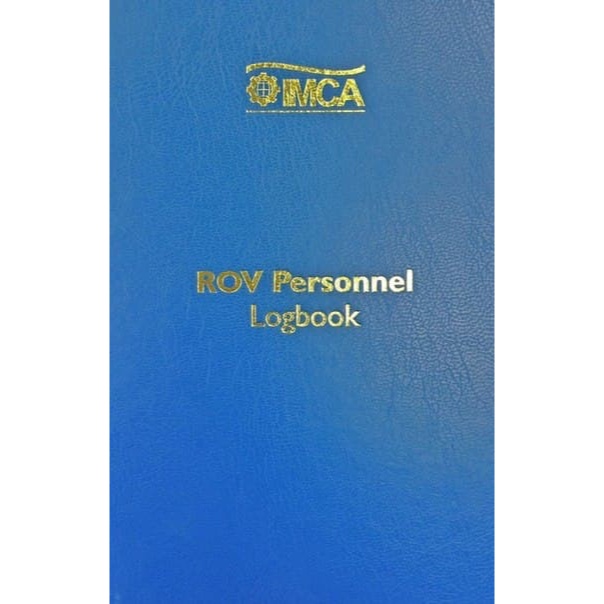 Buku IMCA ROV Personnel Logbook IMCA LOGBOOK