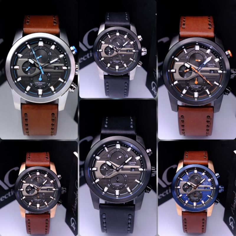 ALEXANDRE CHRISTIE 6562 / 6562MC PRIA ORIGINAL GARANSI 1TAHUN