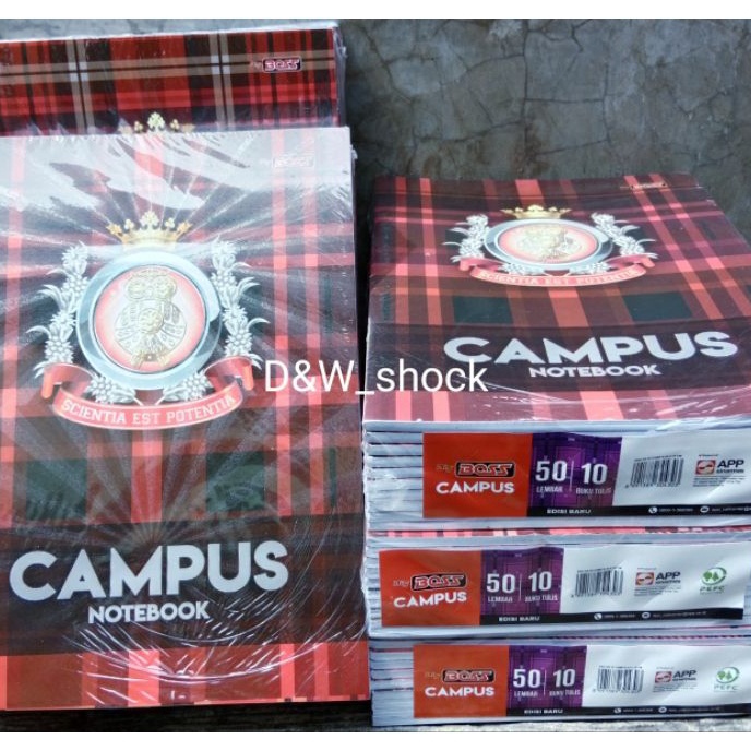 

KI3 buku tulis boss 5 lembar buku catatan ukuran boxyy isi 5 pcs buku