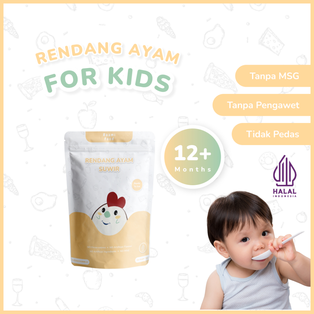 

Raami Food - Rendang Ayam Suwir Padang For Kids