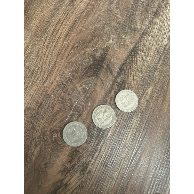 Uang koin 1000 rupiah - 3 bh