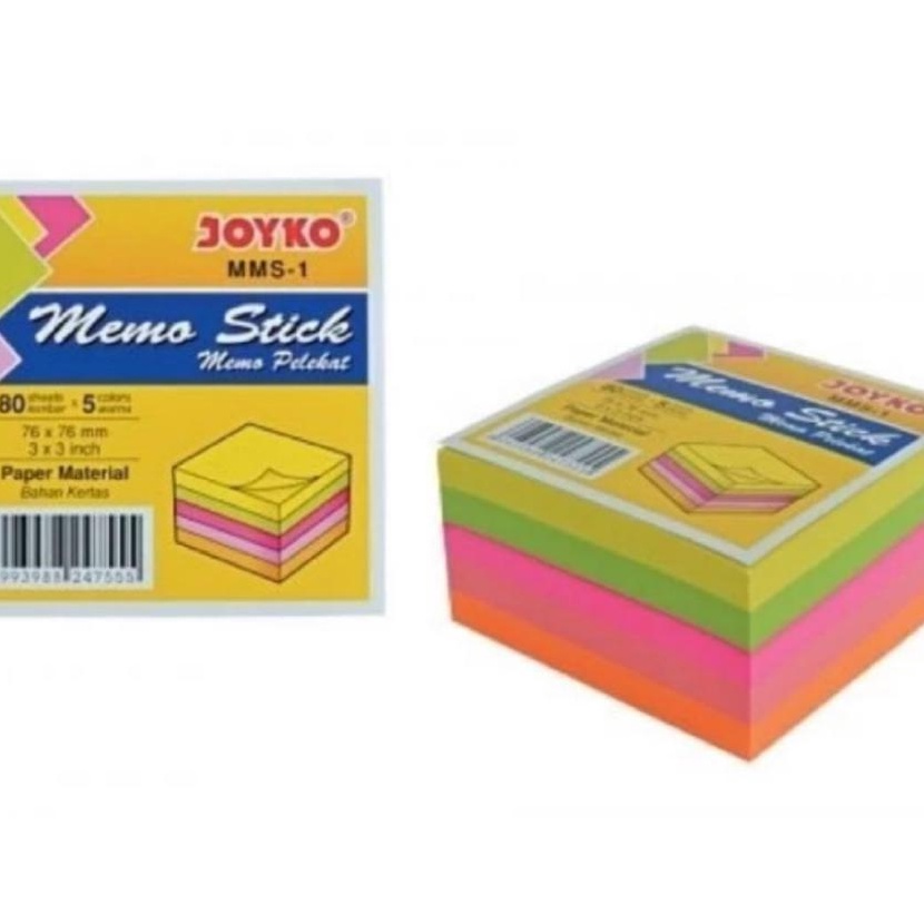 

FG2 MEMO STICK MMS 1 MEMO STICK 5 WARNA JOYKO MMS1