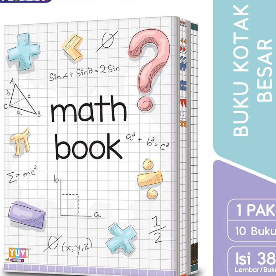 

KI3 My Book Yuvi Buku Kotak Kecil Matematika 38 Lembar 1 Buku