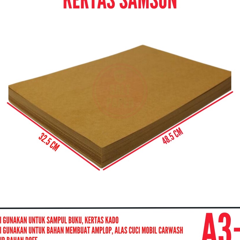 

Terbatas Kes Samson A3 Plus isi 1 lembar Kes Samson A3 Plus