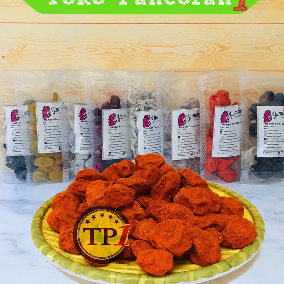 

Manisan buah kiamboi kiamboy plum merah putih madu