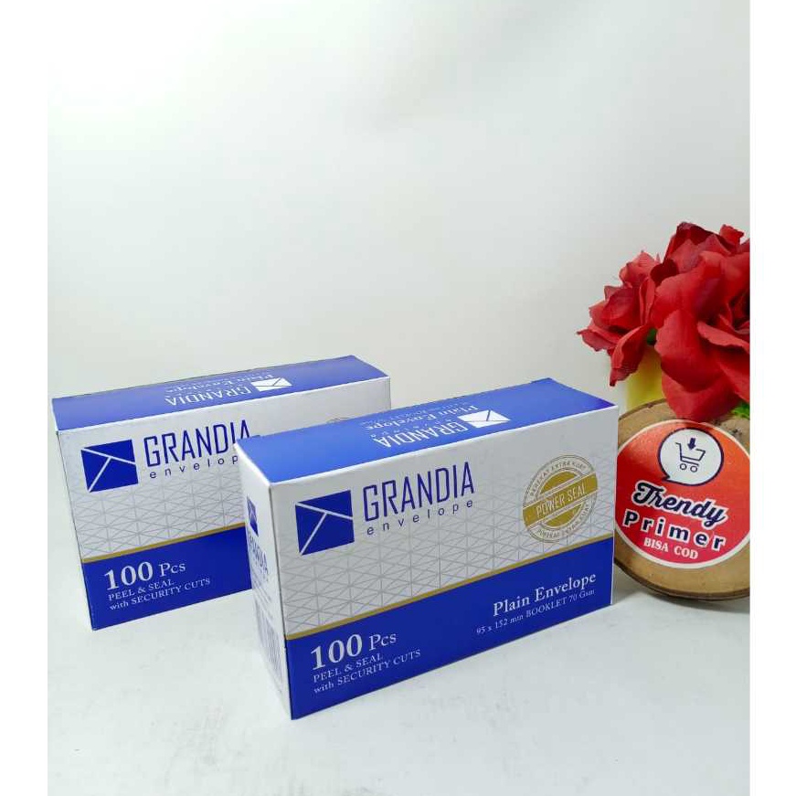 

Top Amplop putih Grandia isi 1pcs perbok envelope