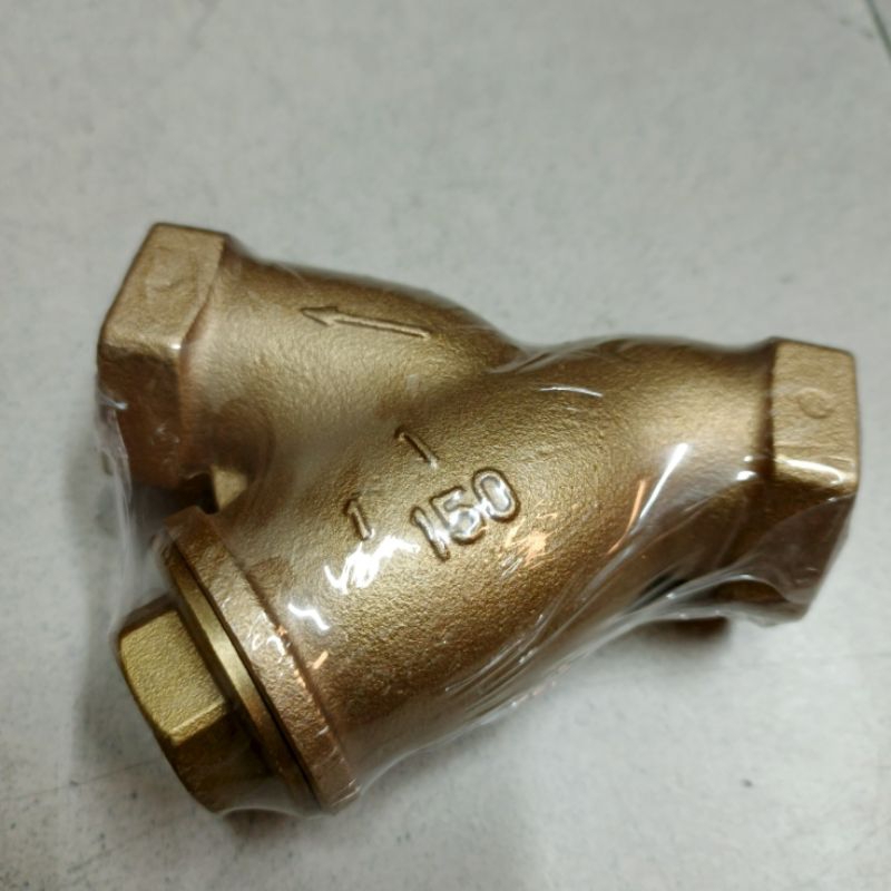 Y Strainer Kuningan KITZ 2" Inch Drat Class 150 / Saringan y strainer