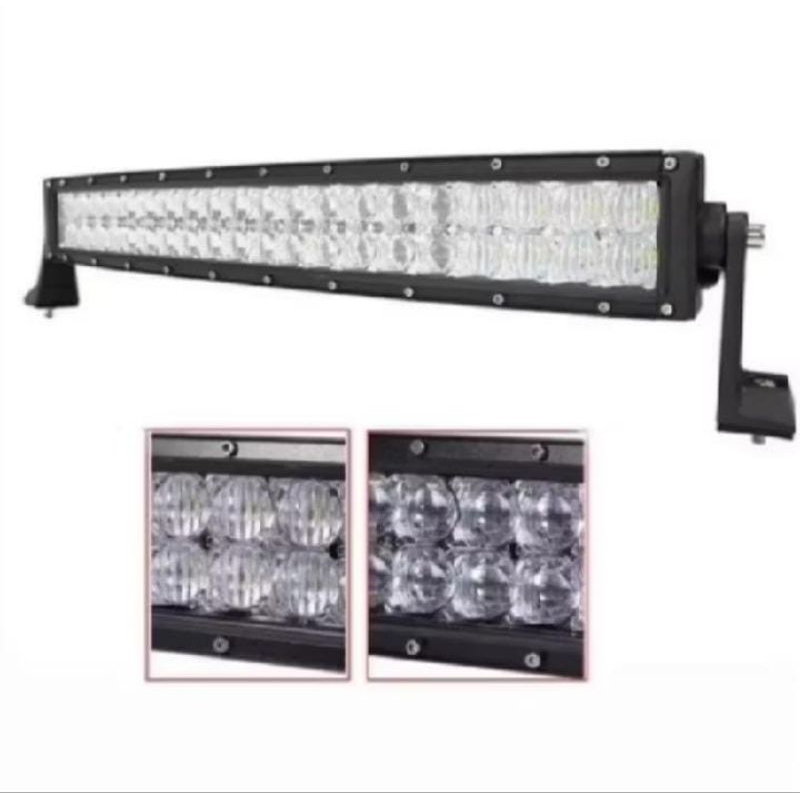 LED BAR LIGHT BAR 5 D 300 W 130 CM 52"+ 4 Pcs 20 W LED Kerja Lampu