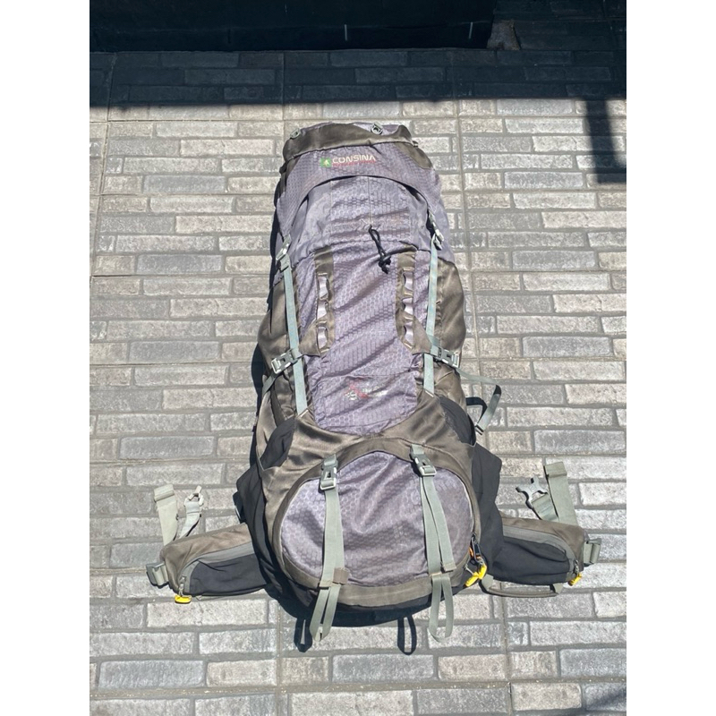 Consina Explorer 75L + 10L 85L 80L Carrier Carier Keril backpack Tas Gunung Kemping Ransel