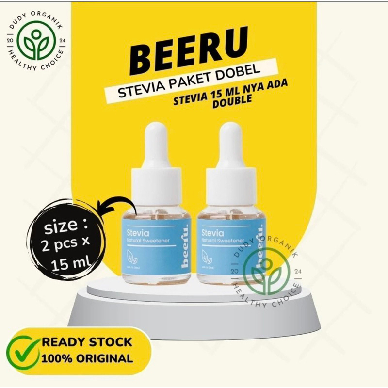 

BEERU STEVIA DOUBLE || STEVIA BEERU || STEVIA PEMANIS ALAMI