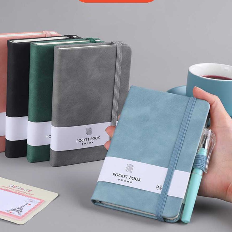 

Eksklusif Notebook A6 Pocket Buku Diary Kecil Pertemuan Scrapbook M 96 Lembar