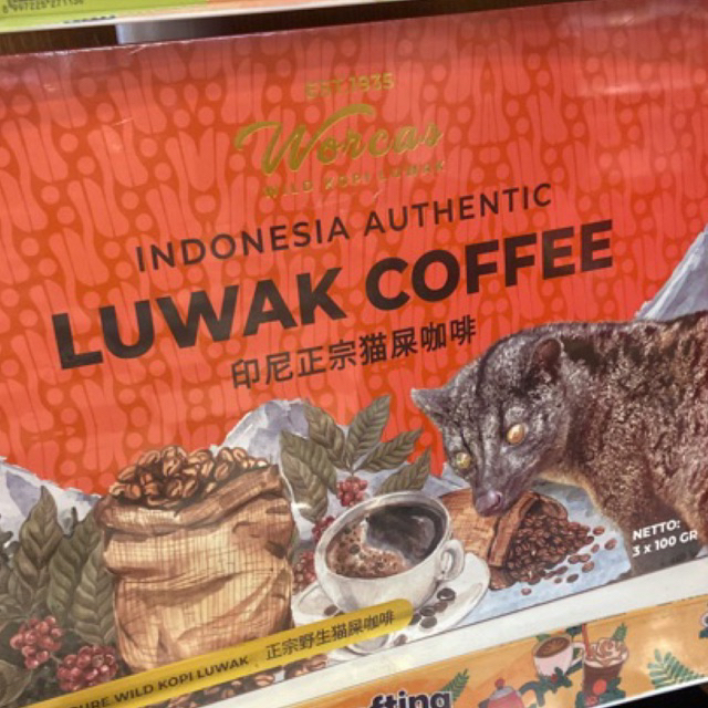 

autentik coffe luwak isi 3x300