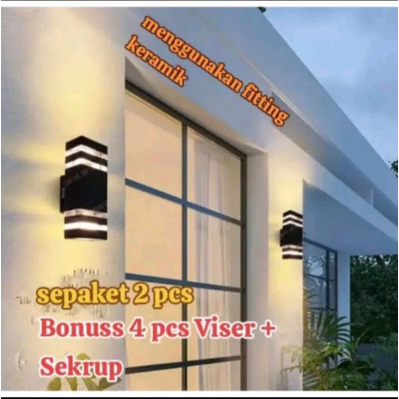 LampuHiasDinding#OUTDOOR#Lampu hiasTiang #