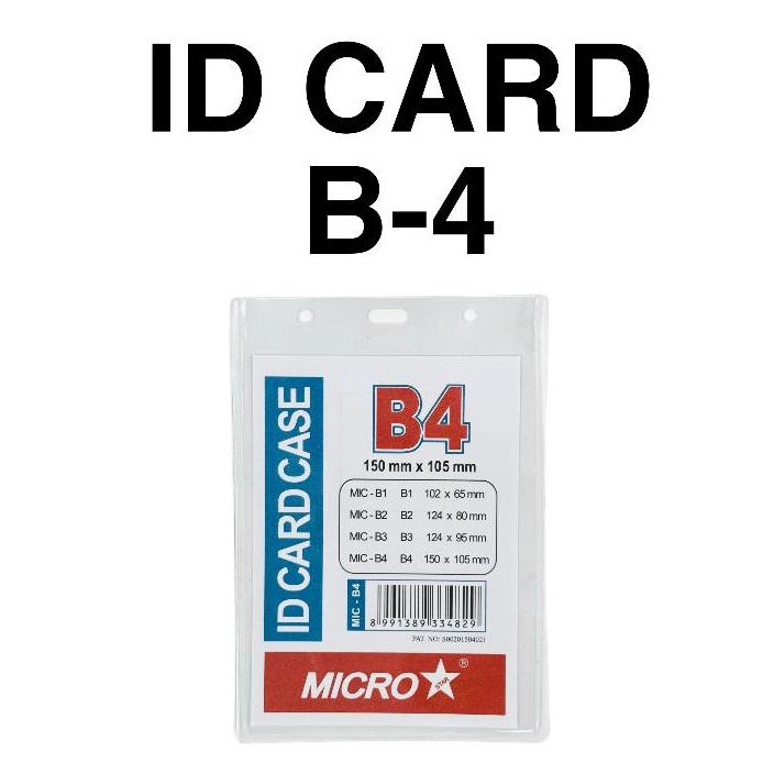 

Ready Favorit DAPAT 2 PCS Plastik Mika Name Tag ID Card Holder B4 15 x 15 mm Bagus Tebal