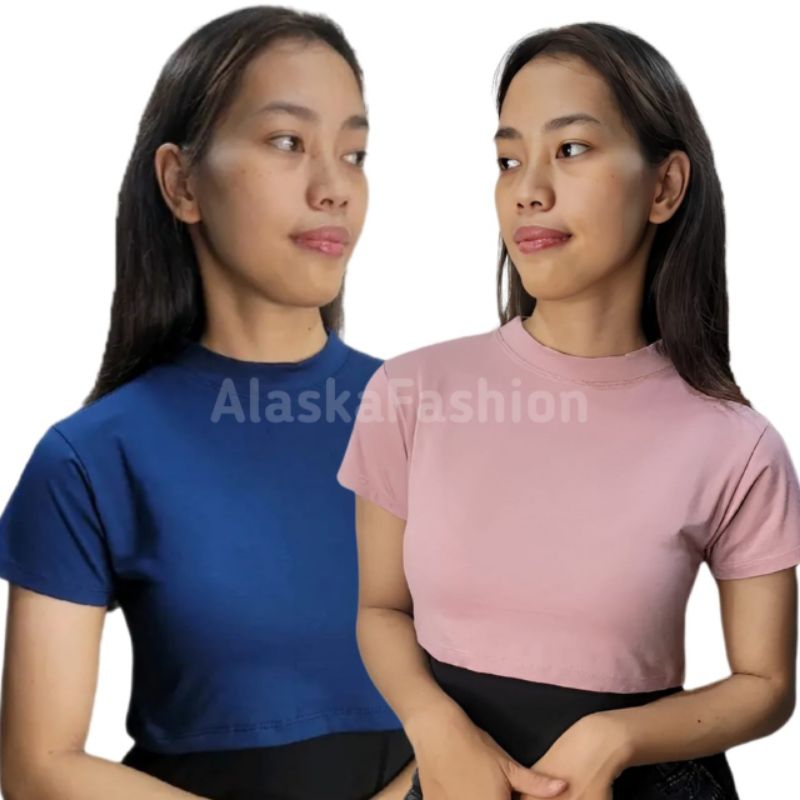 Manset Baju Croptop Lengan Pendek / Croptop / Dalaman Baju Wanita