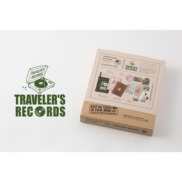 

TRAVELER’S NOTEBOOK Limited Set TRAVELER’S RECORDS