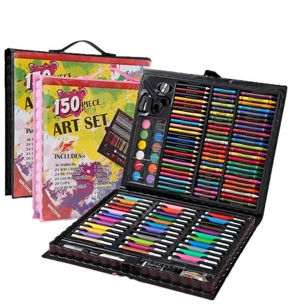 

crayon set 150pcs anak cat air mewarnai anak set gambar anak mengganbar anak pensil warna set RB9