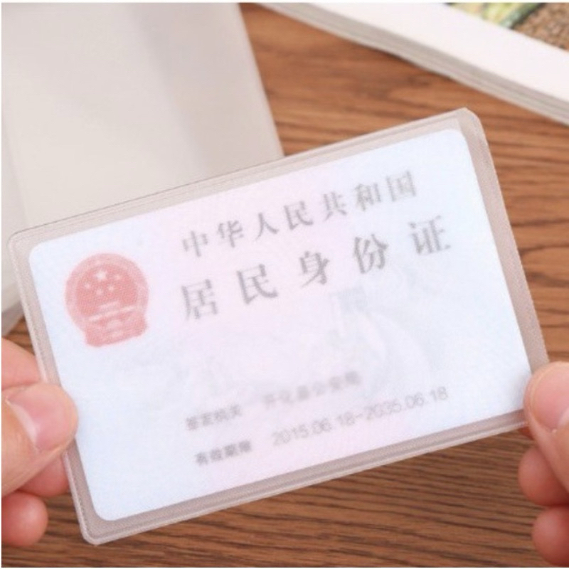 

Plastik Pelindung Kartu/Sarung Pelindung Kartu/Plastik Cover ID Card/