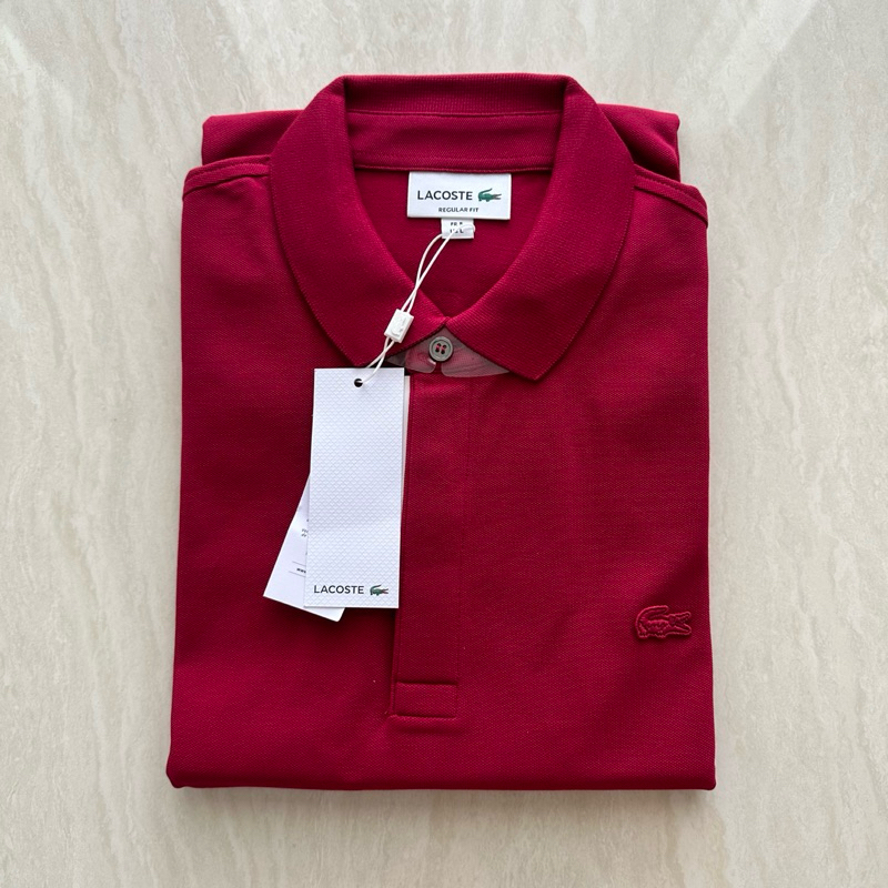 Lacoste Smart Paris Red Polo