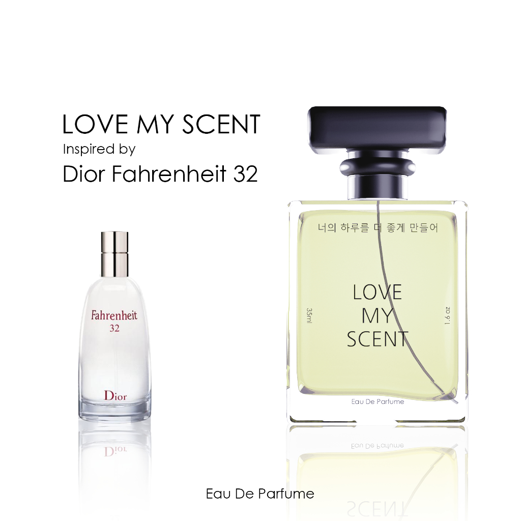 Parfum LMS - Inspired Dior Fahrenheit 32 - Parfum Song Joong Ki - EDP 35ml - Parfum Unisex  - Premiu
