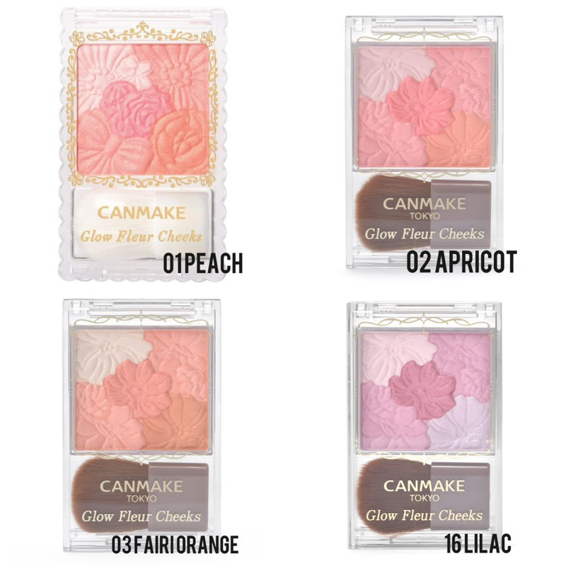 [READY] Canmake Glow Fleur cheek blushon