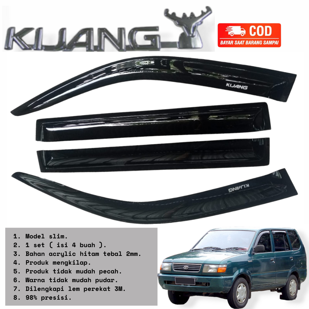 TALANG AIR MOBIL KIJANG TAHUN 1997-2003 KAPSUL KRISTA EFI LGX SGX