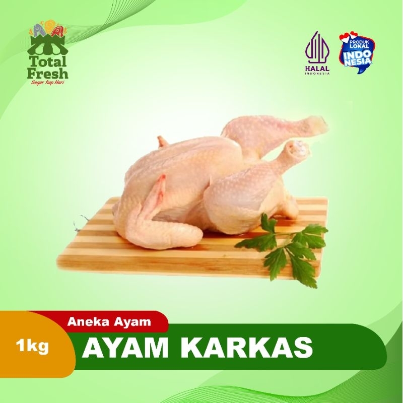 

Ayam Karkas Boiler Utuh / Potong 1000Gram (1Kg)