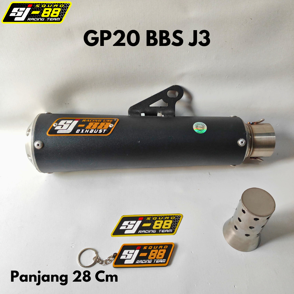 KNALPOT SJ88 GP20 BBS J3