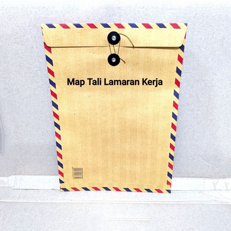 

10 Pcs Map Coklat Tali Lamaran Kerja