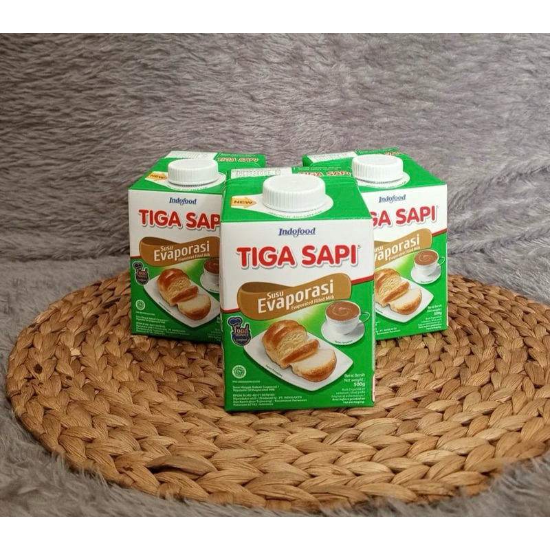 

SUSU EVAPORASI TIGA SAPI | EVAPORASI | SUSU EVAPORASI TIGA SAPI 500GR | TIGA SAPI | SUSU EVAPORASI 500GR
